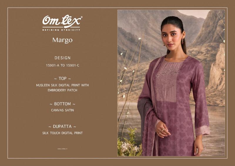 Omtex margo dress material wholesale in gujarat